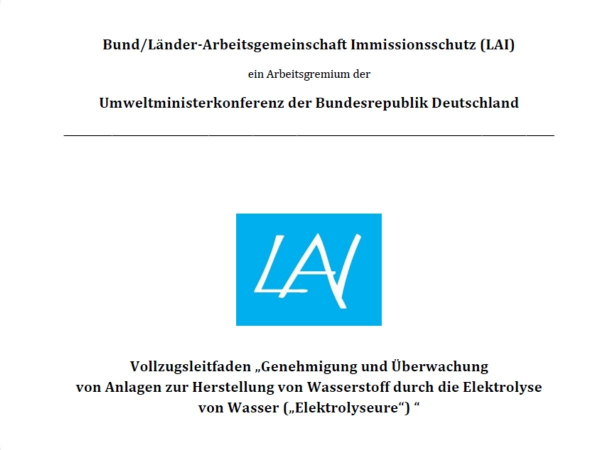 Leitfaden zur Genehmigung von Elektrolyseuren
