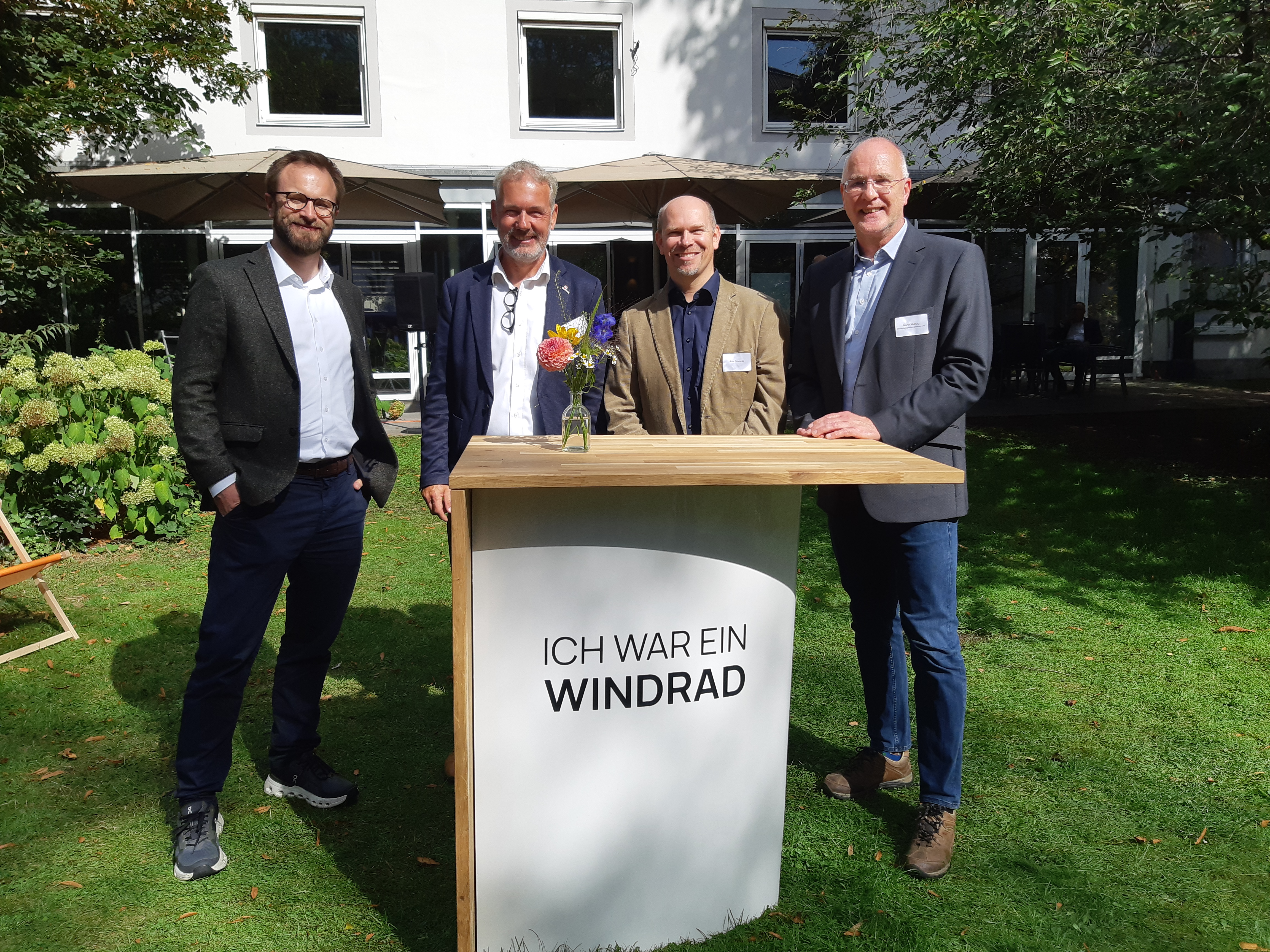 Das Wasserstoffnetzwerk Leine-Weser beim CleanTech Sommerfest in Hannover